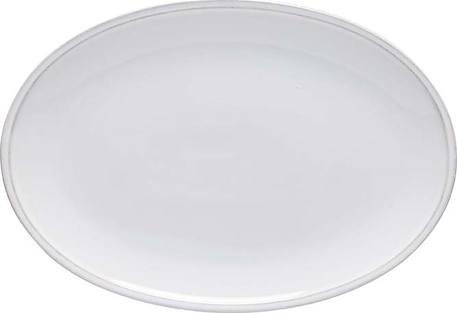 Тарелка Costa Nova FIP332-WHI(FIP332-02202F) 33х23 см (керамика)