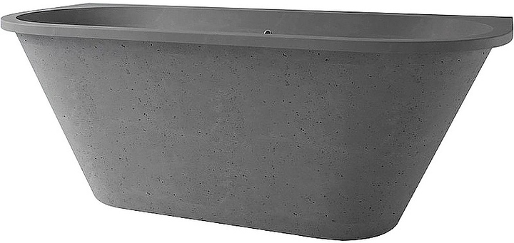 Ванна Holbi Galatea Nano Concrete 168.5х77 см бетон