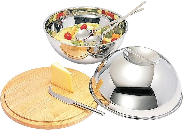 Баранчик P.L. Proff Cuisine 95001170 300 мм с деревянным блюдом