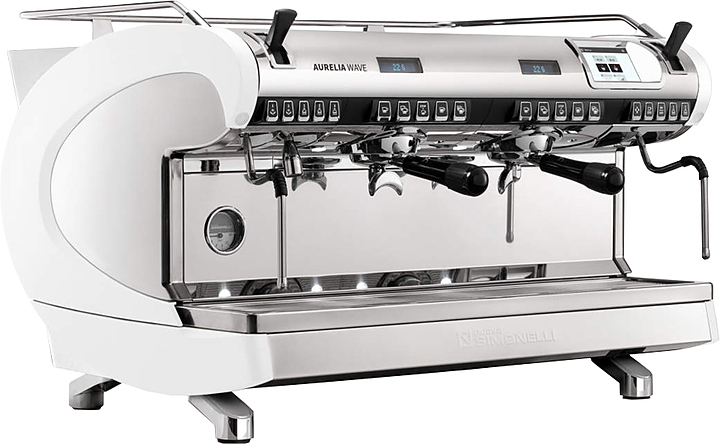 Кофемашина Nuova Simonelli Aurelia WAVE T3 2 Gr V pearl white + система самоочистки Auto-purge