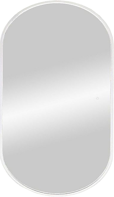 Зеркало Art&Max Bari AM-Bar-700-1200-DS-F-White 70x120 см, с холодной подсветкой