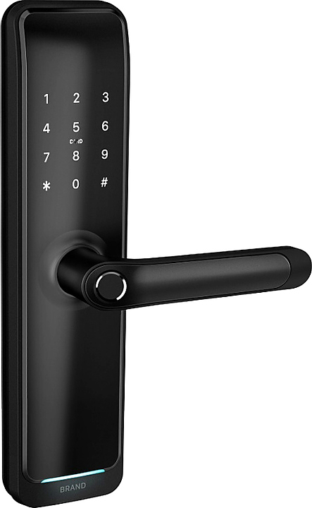 Замок электронный OZLOCKS HL-F44/SM/MF Mifare Smart черный