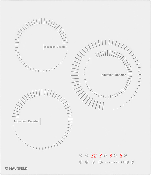 Варочная панель индукционная Maunfeld CVI453STWHC белая