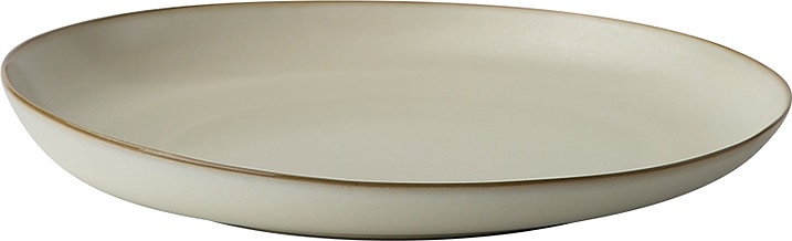 Тарелка Roomers Tableware L9078-CREAM 27х28 см (каменная керамика)