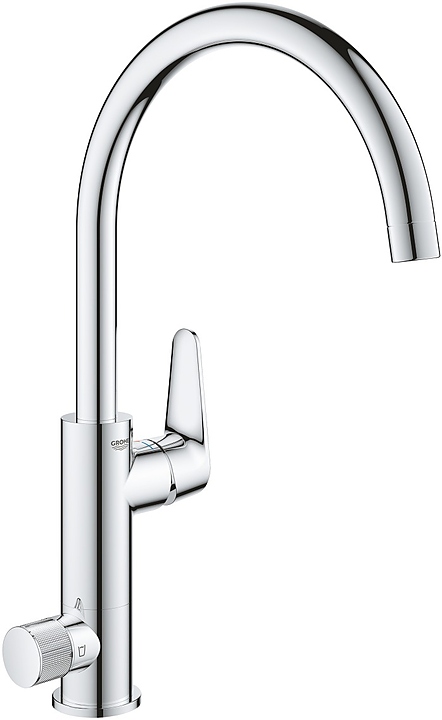 Смеситель для кухни с функцией фильтрации воды Grohe Blue Pure BauCurve 31723000