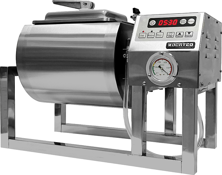 Маринатор Kocateq M 18 Eco Vac (с функцией вакуумирования, нерж.сталь AISI201)