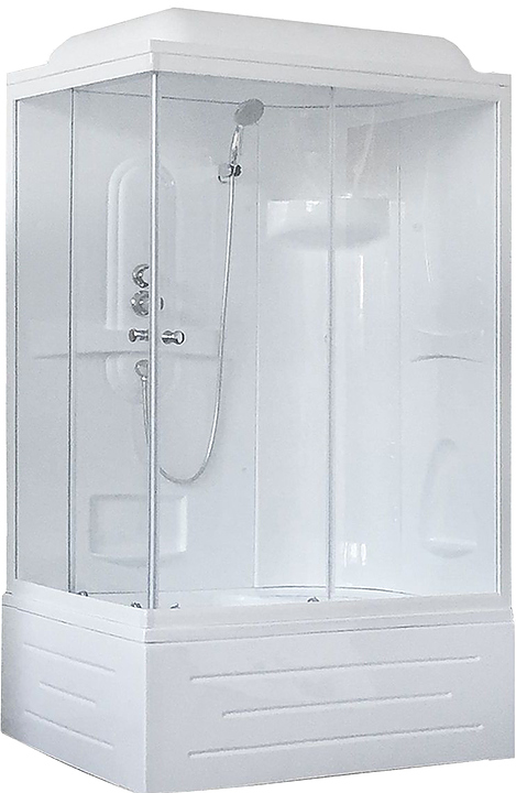 Душевая кабина Royal Bath RB8100BP1-T-R правая 100х80 см