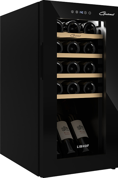 Винный шкаф Libhof Gourmet GM-15 black черный