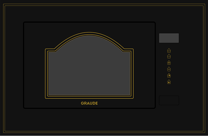 Микроволновая печь Graude MWGK 38.1 S черная