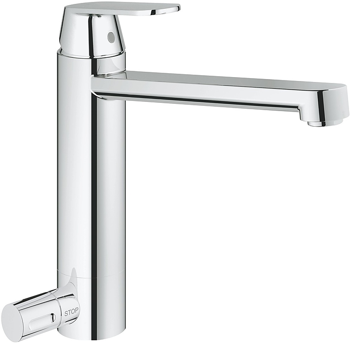 Смеситель для кухни с запорным клапаном Grohe Eurosmart Cosmopolitan 30195000