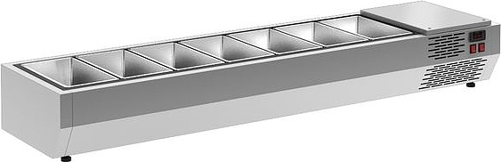 Витрина для ингредиентов Полюс A40 SM 1,2 (VT2-G (GN1/3))