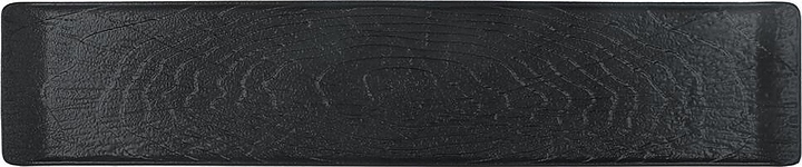 Блюдо прямоугольное P.L. Proff Cuisine Black Raw Wood 81229872 470х100 мм