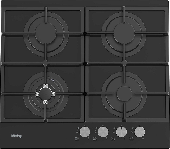 Варочная панель газовая Korting HGG 6722 CTN черная