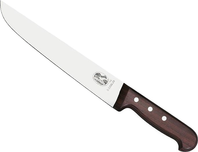 Нож для мяса Victorinox 5.5200.28 Rosewood l=28 см (нерж. сталь / дерево)