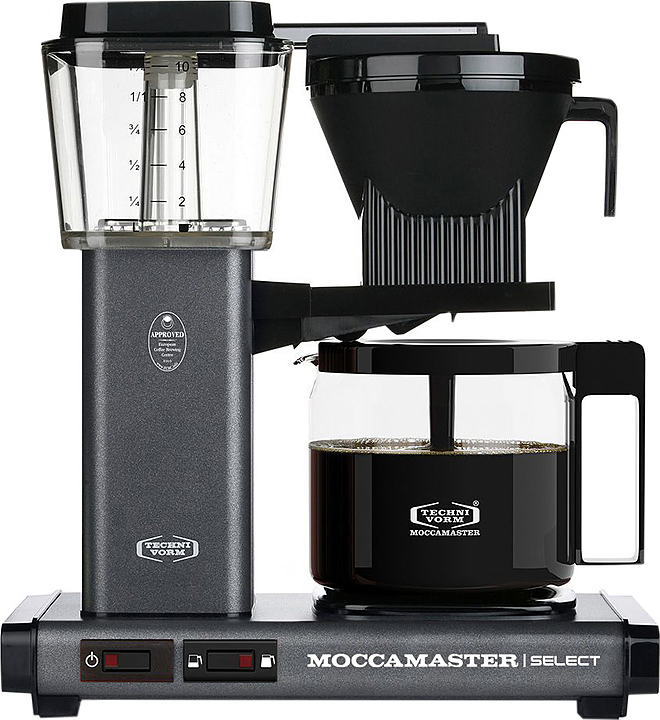 Кофеварка Moccamaster KBG741 Select серый камень