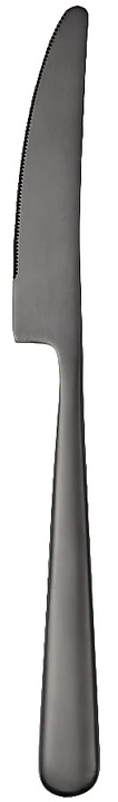 Нож столовый Loveramics Chateau H001-03BMB 23 см, матовый черный (Matte Black)