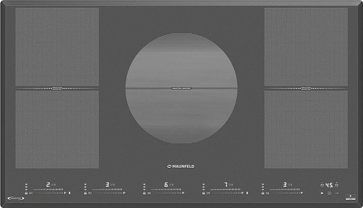 Варочная панель индукционная Maunfeld CVI905SFDGR Inverter графит