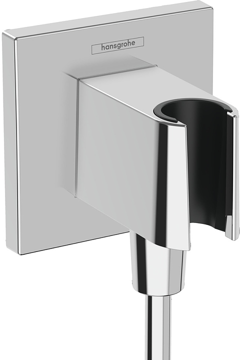 Шланговое подсоединение Hansgrohe HG Fixfit E 26889000 с держателем душа, хром