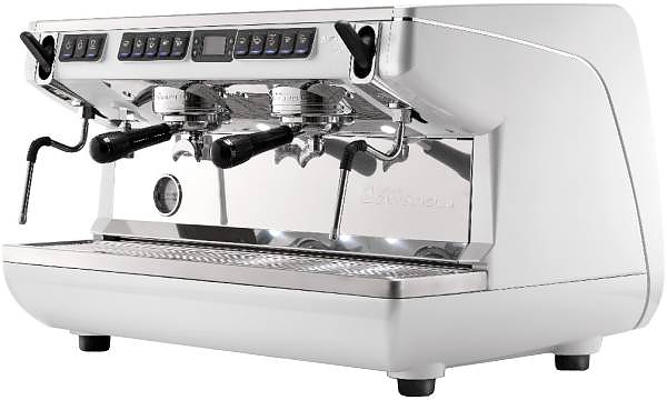 Кофемашина Nuova Simonelli Appia life XT 2gr 220V white+high groups+ economizer + PID