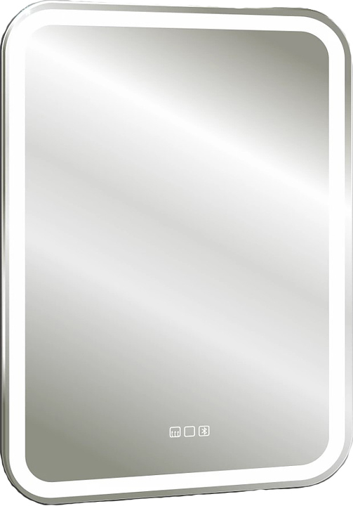 Зеркало с LED-подсветкой Silver Mirrors Malta neo LED-00002415 55х80 см анти-пар и Bluetooth