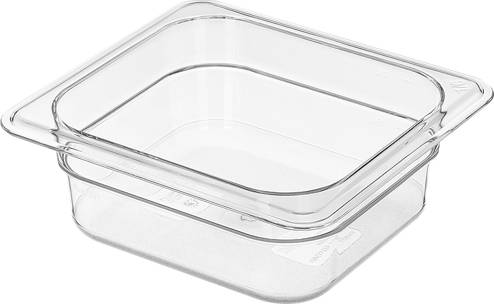 Гастроемкость Restola 422113401 GN 1/6-65 (265х162х65) поликарбонат