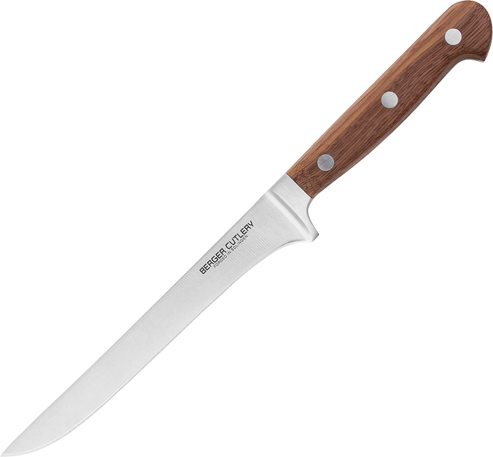 Нож обвалочный BERGER CUTLERY Classic Walnut BC200116 160 мм