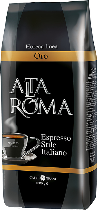 Кофе свежеобжаренный Alta Roma ORO (арабика, в зернах, 1 кг)