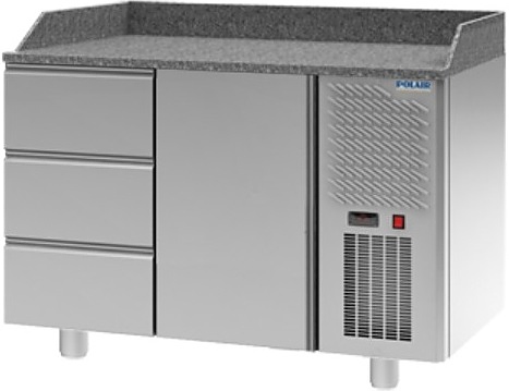 Стол для пиццы POLAIR TM2pizza30-G