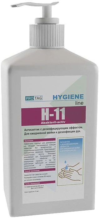 Средство для дезинфекции PROTAG Hygiene line H-11 1 л