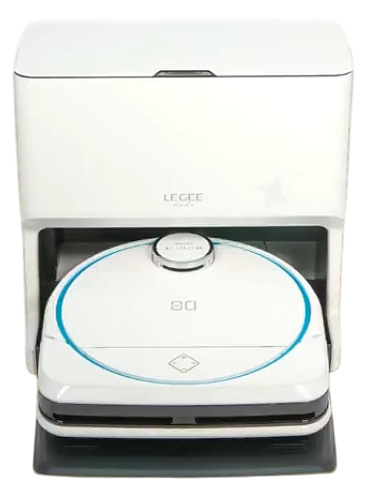 Робот пылесос моющий Hobot Legee-D8 белый, лазурный