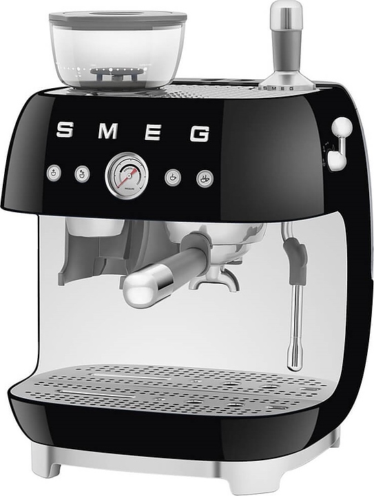 Эспрессо кофемашина SMEG EGF03BLEU черная