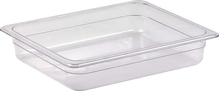 Гастроемкость Luxstahl JW-P122 GN 1/2-65 (327x265х65) поликарбонат