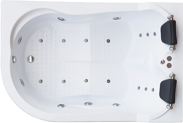 Ванна гидромассажная двойная Royal Bath NORWAY DE LUXE RB331100DL-R 180х120х66 см, акрил