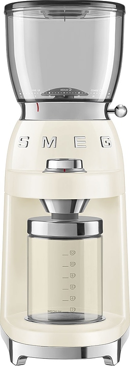 Кофемолка SMEG CGF11CREU кремовая