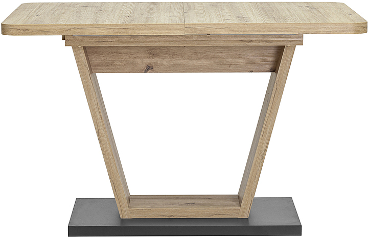 Стол Stool Group Vector 120-160*80 дуб/графит