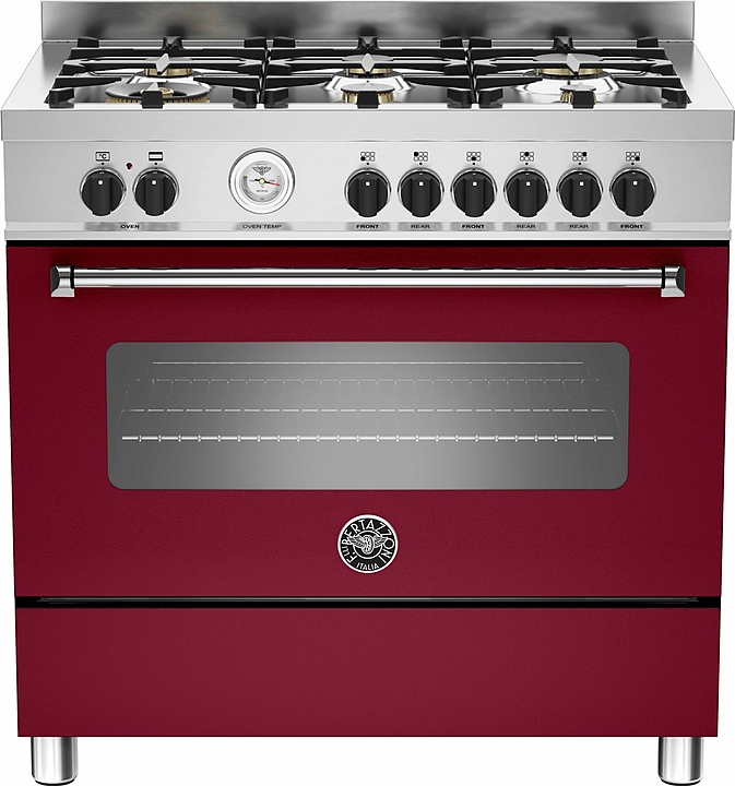 Варочный центр Bertazzoni MAS906MFESVIT бордо матовый