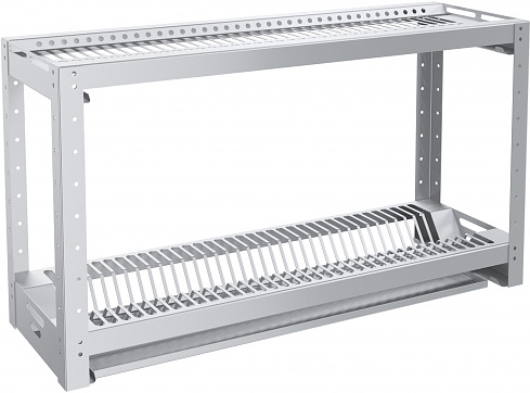 Стеллаж для тарелок и стаканов ПищТех Стандарт СКТСН-11Н-900