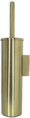 Ершик для унитаза подвесной Wasserkraft K-1087BRUSHED GOLD золото матовое