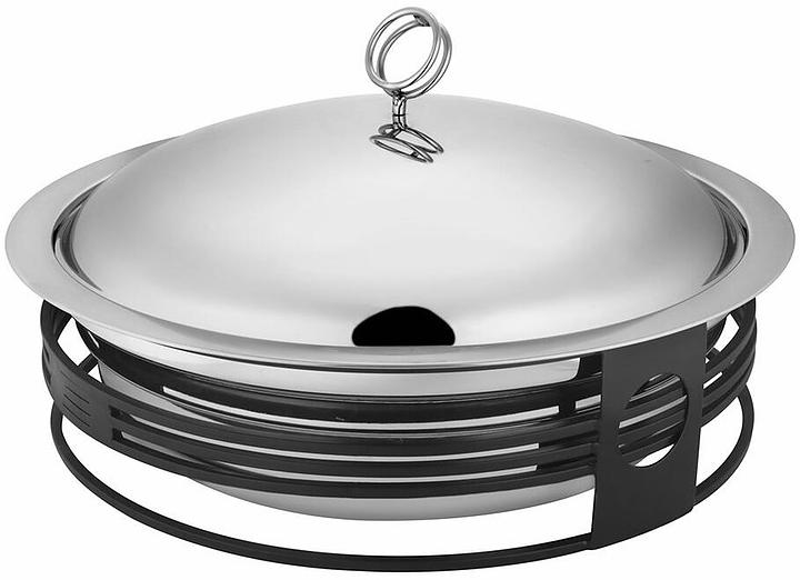 Блюдо для подачи P.L. Proff Cuisine Hotelware DCD 9259 SS d 25,3 см