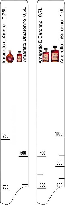 Барная линейка P.L. Proff Cuisine Amaretto di Saronno (0,5/0,75/1 л) / di Amore (0,75 л)