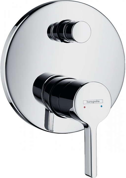 Смеситель для ванны встраиваемый Hansgrohe HG Metris S 31465000 хром