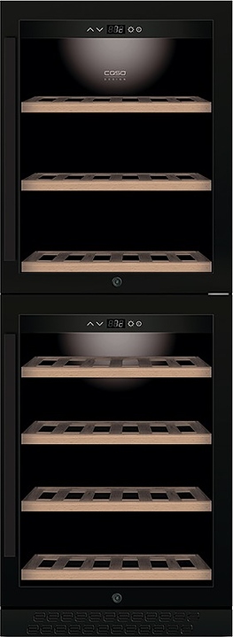 Винный шкаф CASO WineChef Pro 126-2D Black