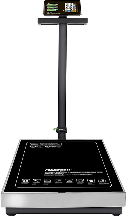 Весы напольные Mertech M-ER 333 ACLP-150.20/50 "TRADER" с расч. стоимости LCD