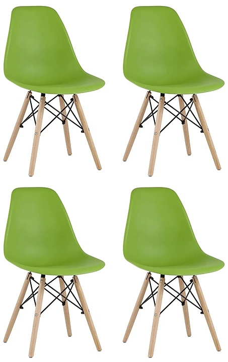 Стул Stool Group Style DSW зеленый x4