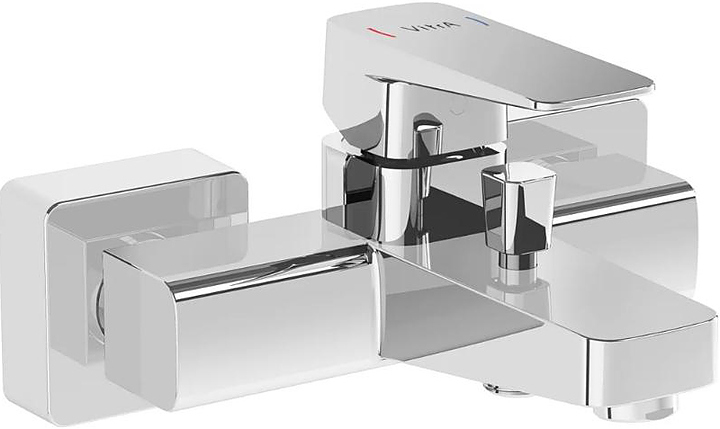 Смеситель для ванны с душем Vitra Root Square A42737EXP