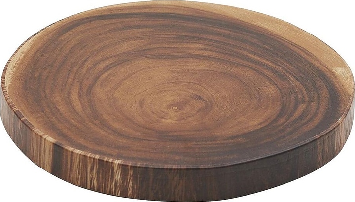 Доска сервировочная P.L. Proff Cuisine S03212-TAI Аfrican Wood 2 30х3 см (меламин) круглая