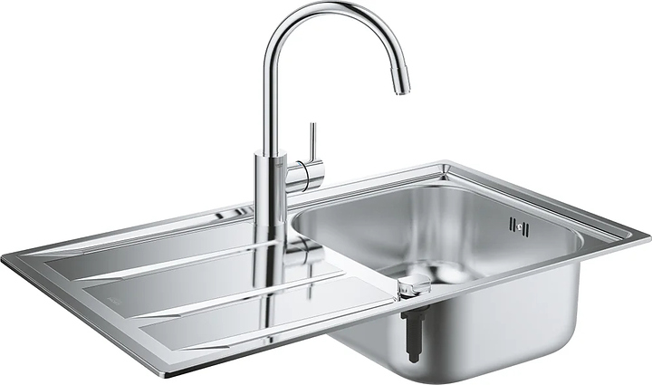 Мойка кухонная со смесителем Grohe K400 Concetto 31570SD0 хром