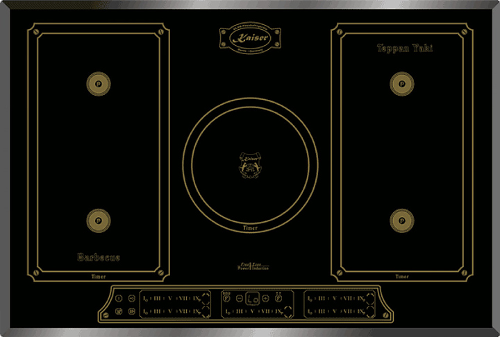 Варочная панель индукционная Kaiser KCT 7797 FI Em черная