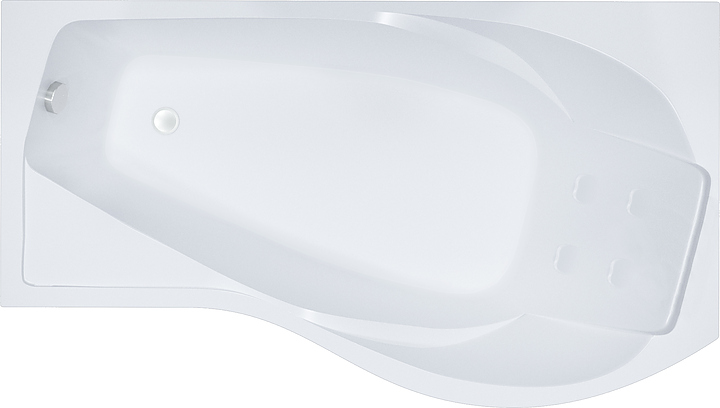 Ванна Triton Мишель 170х96 см, акрил, левая