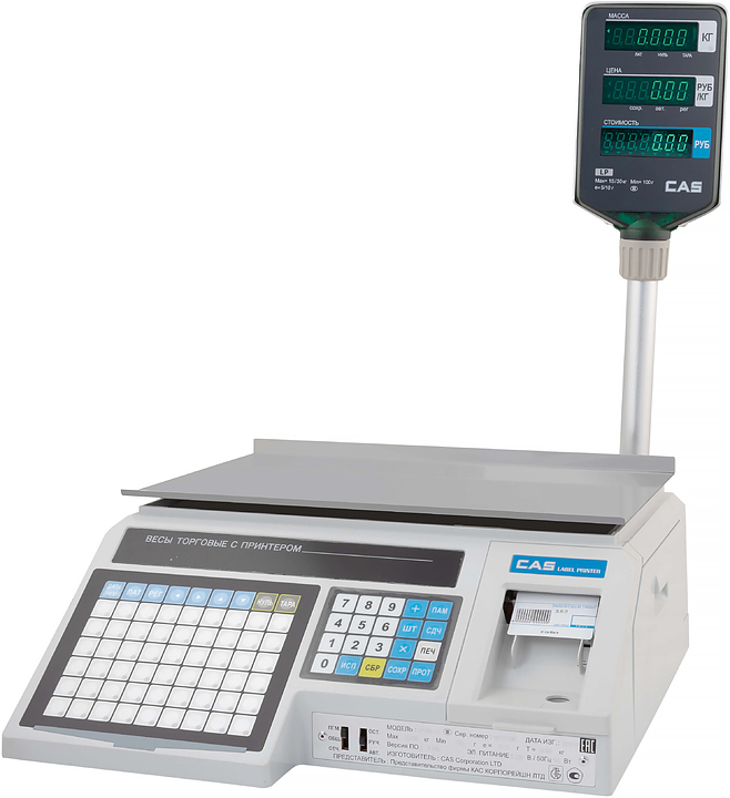 Весы торговые CAS LP-06R (v1.6)